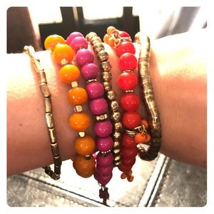 Stackable bracelets